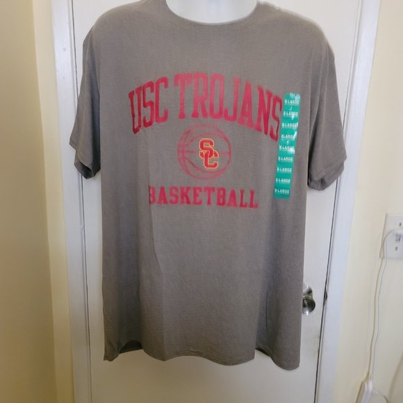 USC TROJANS USC Basketball College Logo Shirt Men's - Picture 2 of 10